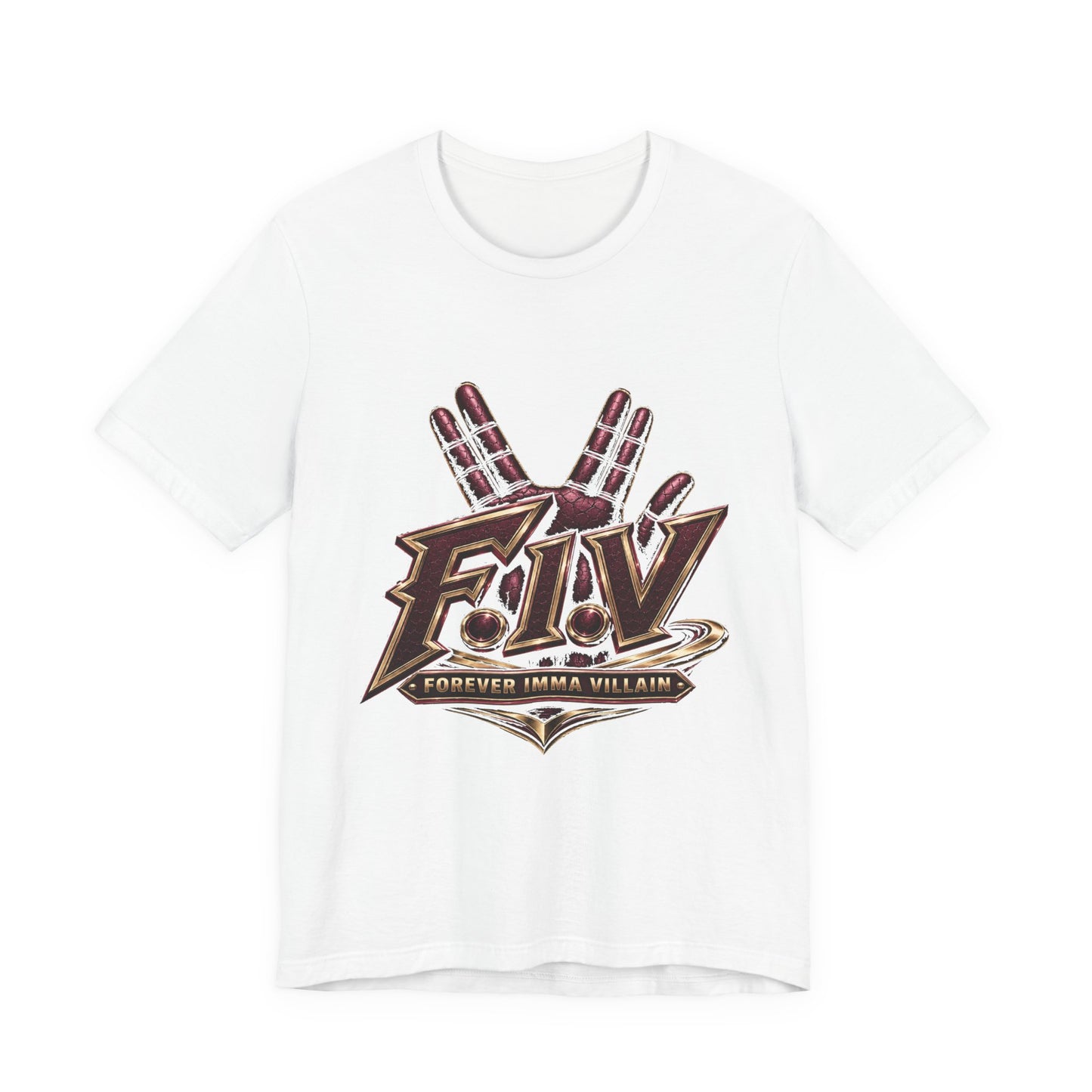 F.I.V. Burgundy Royalty Premium Soft Tee
