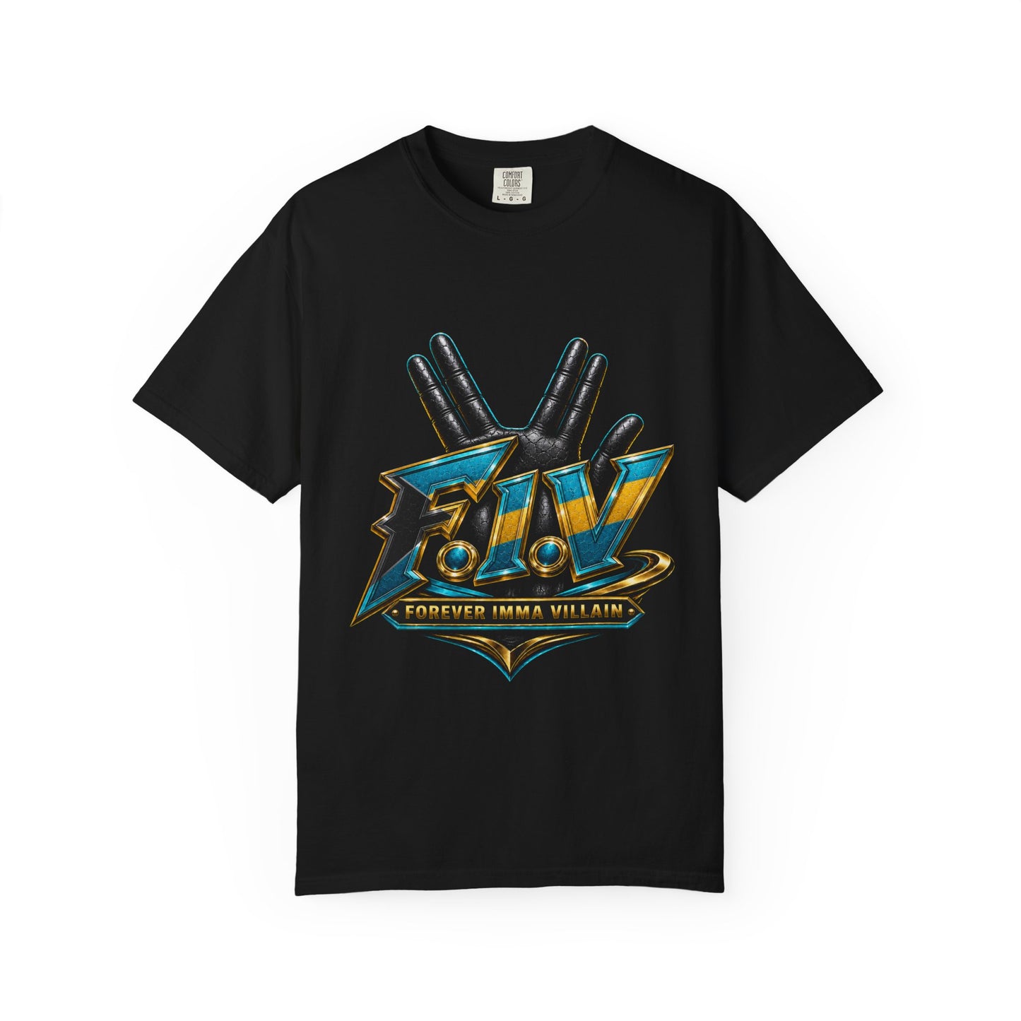 F.I.V. Island Gold Heavyweight Garment-Dyed Tee