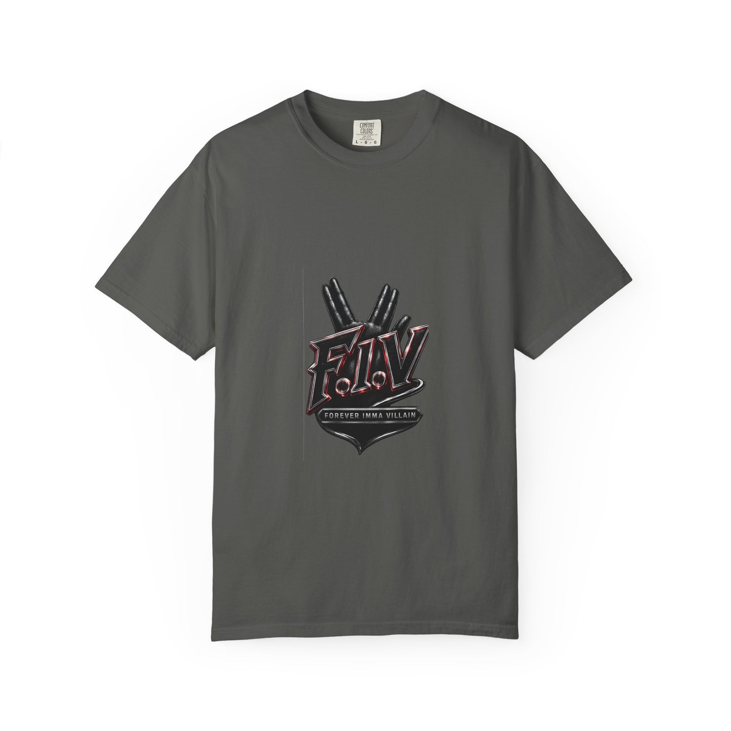 F.I.V. Crimson Edge Heavyweight Garment-Dyed Tee