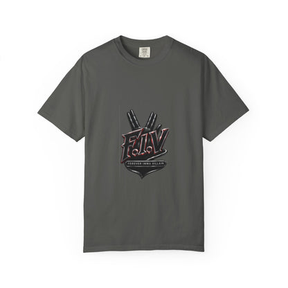 F.I.V. Crimson Edge Heavyweight Garment-Dyed Tee