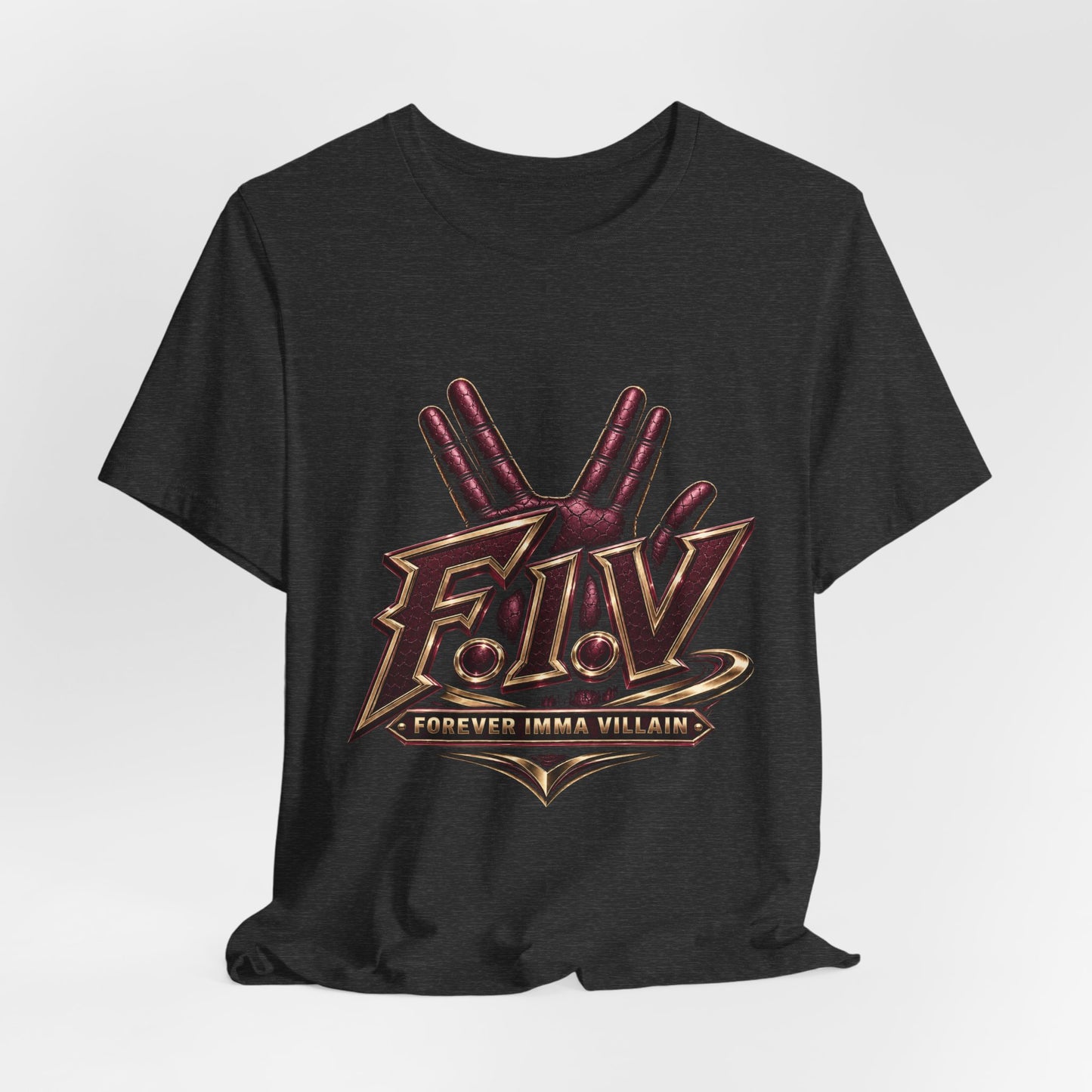 F.I.V. Burgundy Royalty Premium Soft Tee