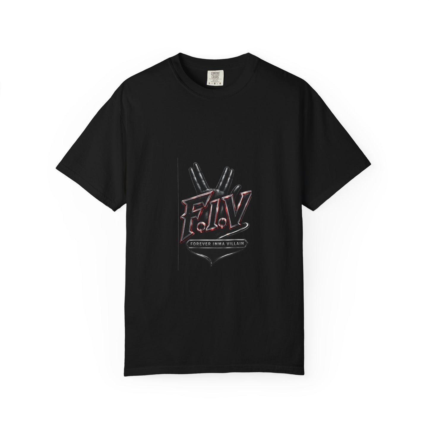 F.I.V. Crimson Edge Heavyweight Garment-Dyed Tee