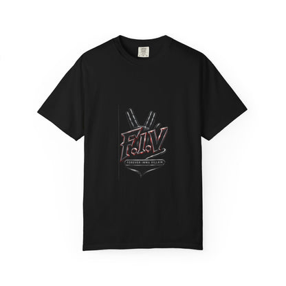 F.I.V. Crimson Edge Heavyweight Garment-Dyed Tee