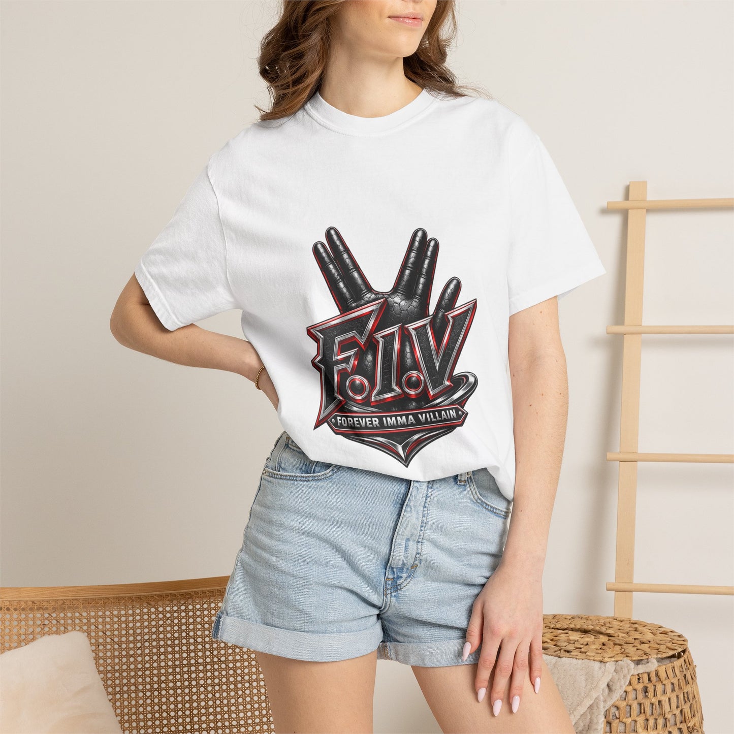 F.I.V. Redline Heavyweight Garment-Dyed Tee