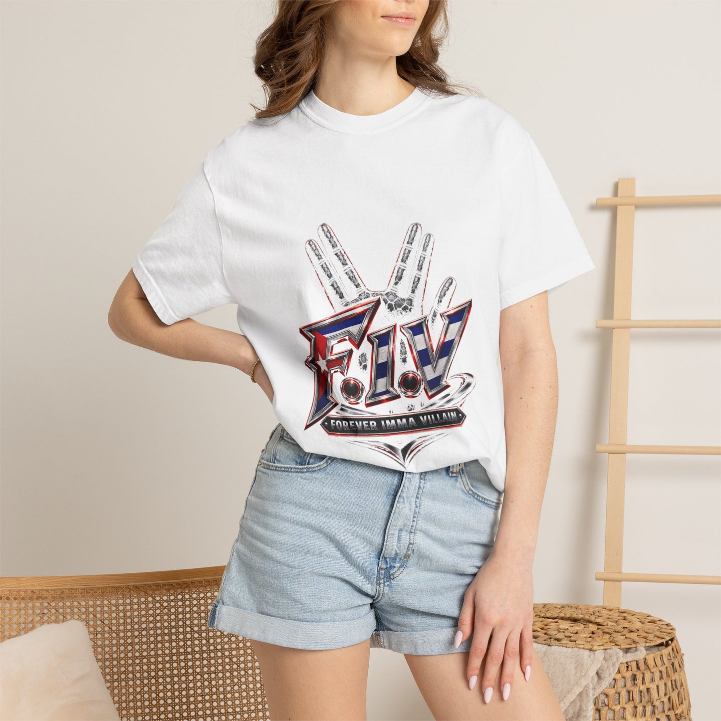 F.I.V. Cuba Heritage Heavyweight Garment-Dyed Tee