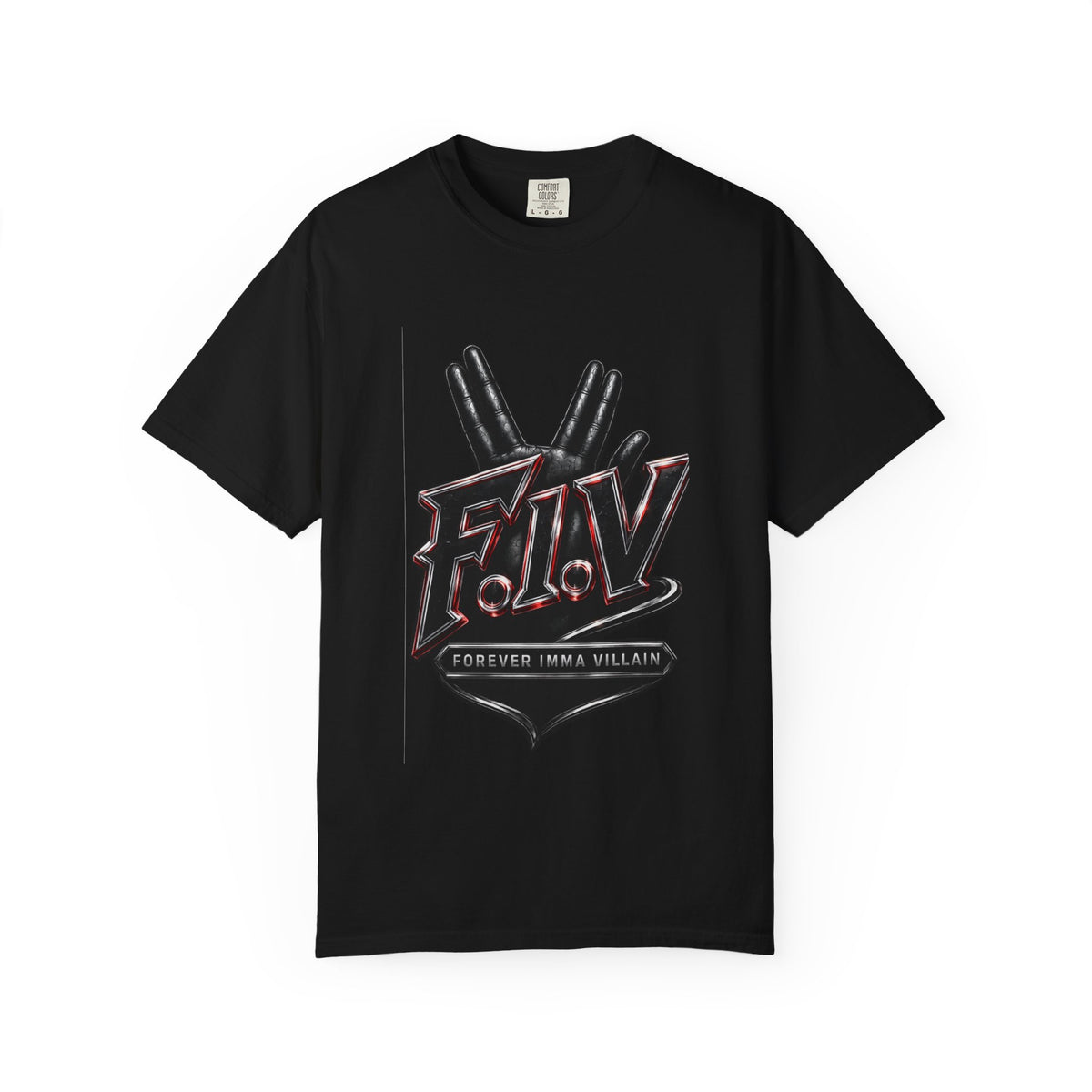 F.I.V. Crimson Edge Heavyweight Garment-Dyed Tee