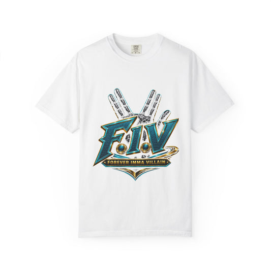 F.I.V. Aqua Crown Heavyweight Garment-Dyed Tee