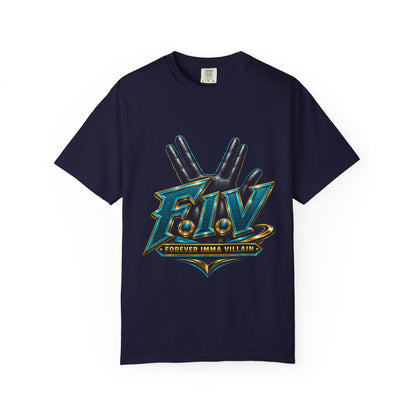 F.I.V. Aqua Crown Heavyweight Garment-Dyed Tee