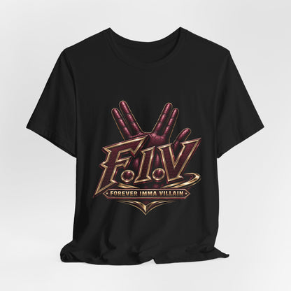 F.I.V. Burgundy Royalty Premium Soft Tee