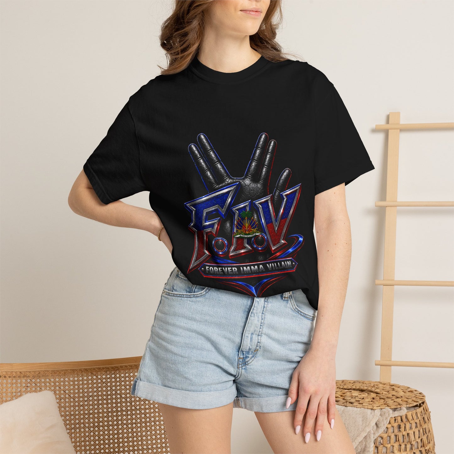 F.I.V. Haiti Heritage Heavyweight Garment-Dyed Tee