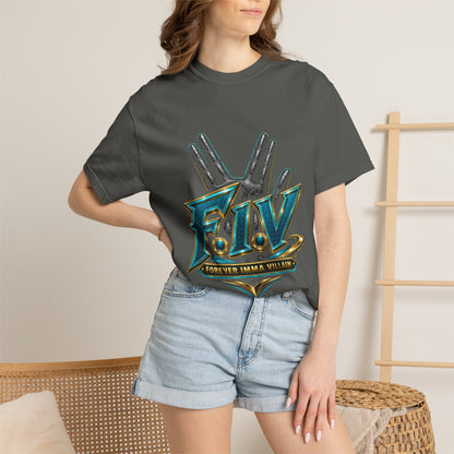 F.I.V. Aqua Crown Heavyweight Garment-Dyed Tee