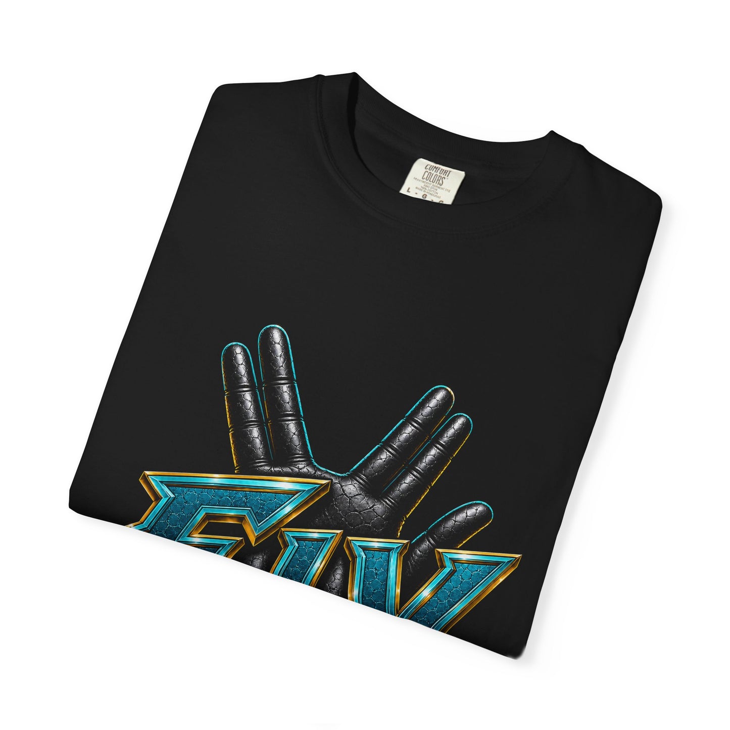 F.I.V. Aqua Crown Heavyweight Garment-Dyed Tee
