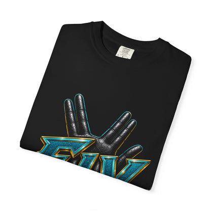 F.I.V. Aqua Crown Heavyweight Garment-Dyed Tee
