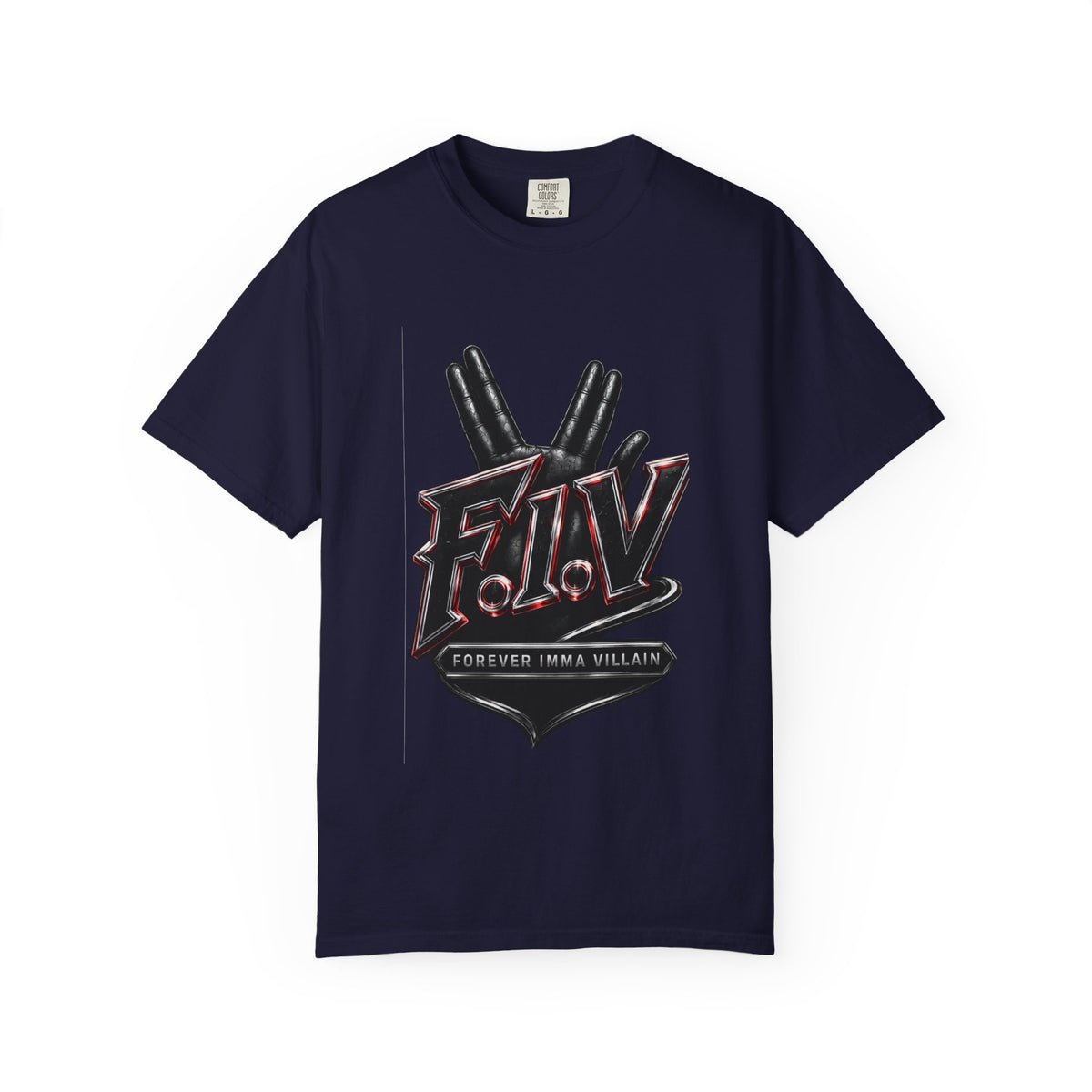 F.I.V. Crimson Edge Heavyweight Garment-Dyed Tee