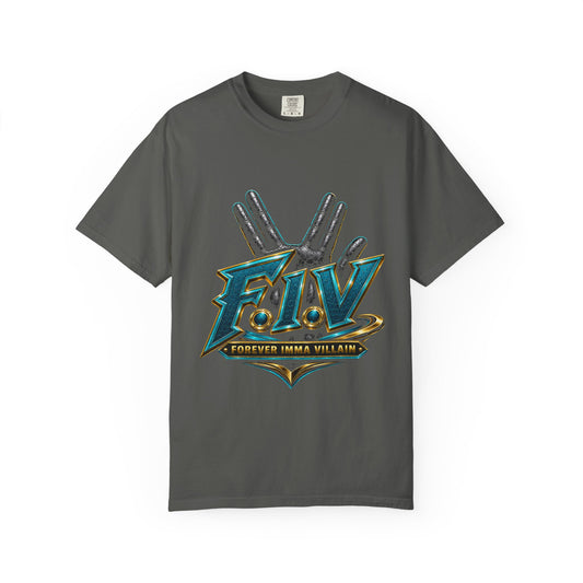 F.I.V. Aqua Crown Heavyweight Garment-Dyed Tee