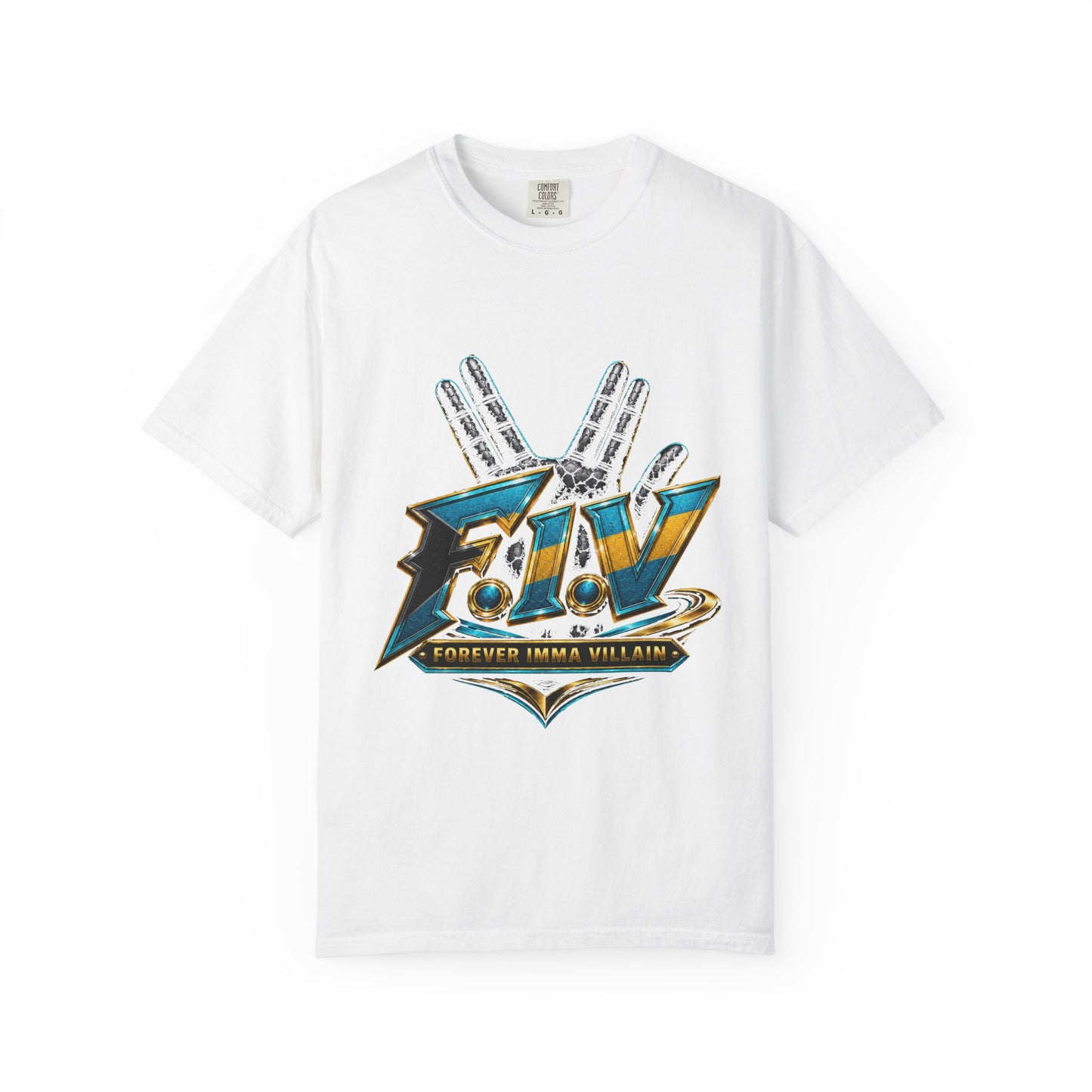 F.I.V. Island Gold Heavyweight Garment-Dyed Tee