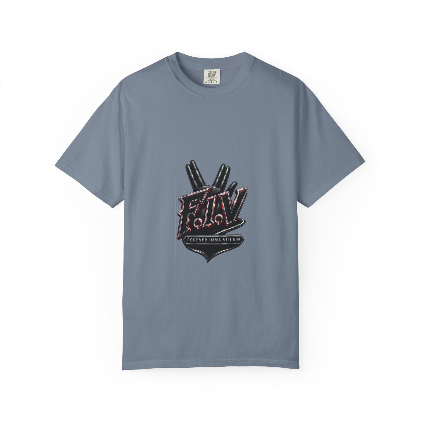F.I.V. Crimson Edge Heavyweight Garment-Dyed Tee
