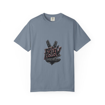F.I.V. Crimson Edge Heavyweight Garment-Dyed Tee