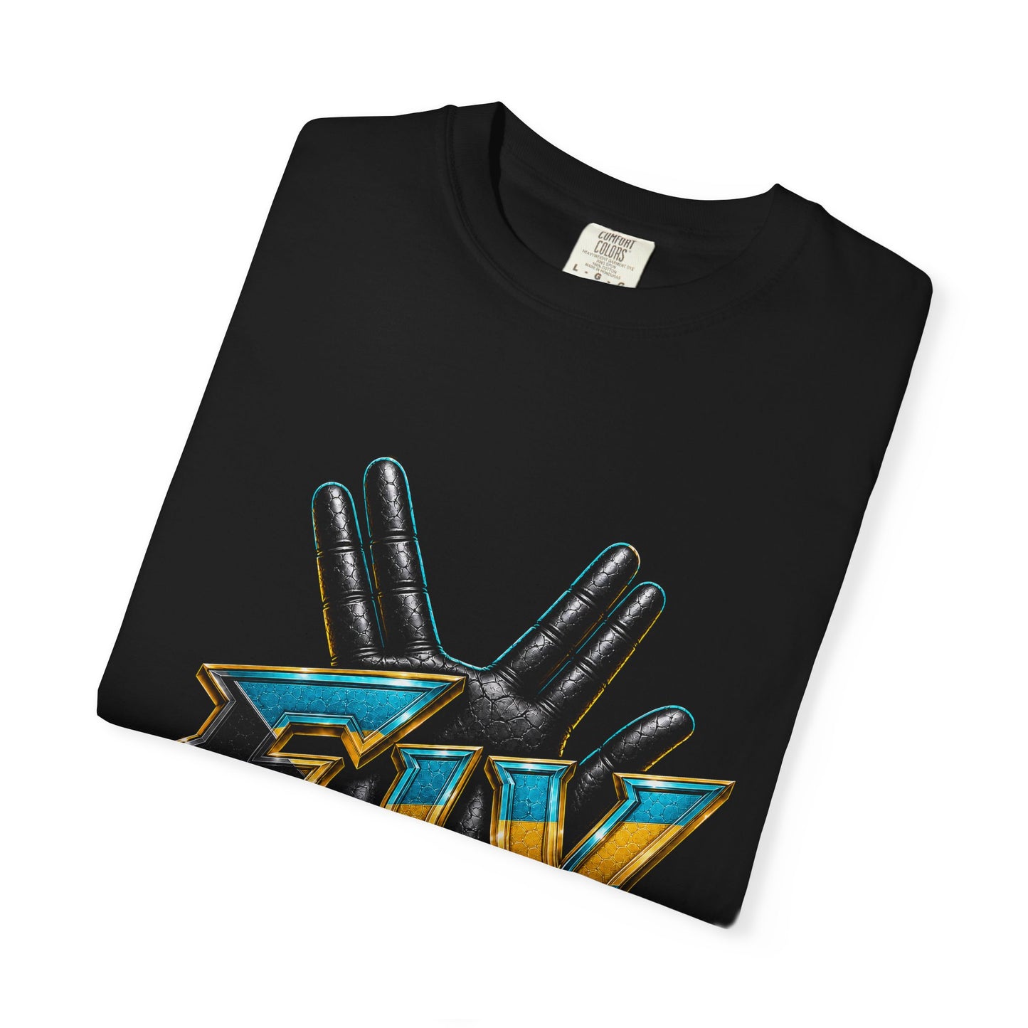F.I.V. Island Gold Heavyweight Garment-Dyed Tee