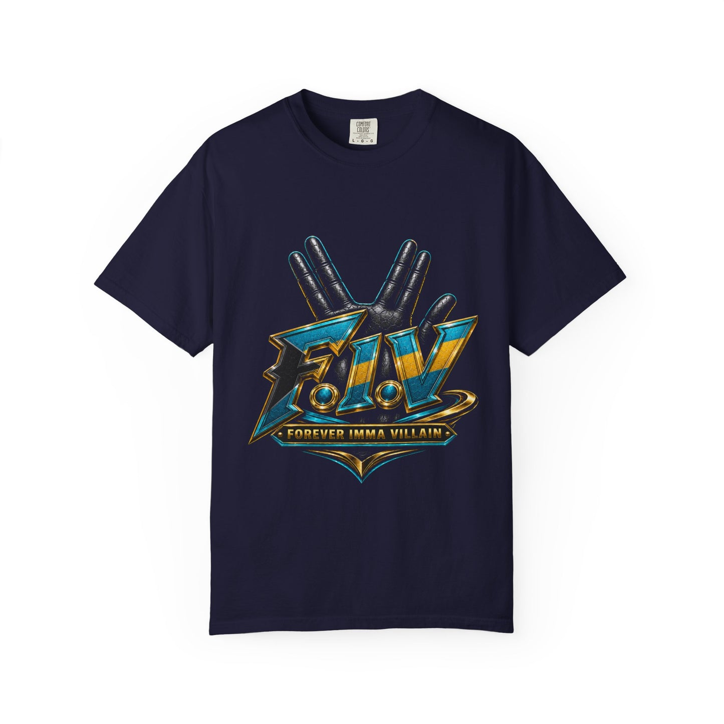 F.I.V. Island Gold Heavyweight Garment-Dyed Tee