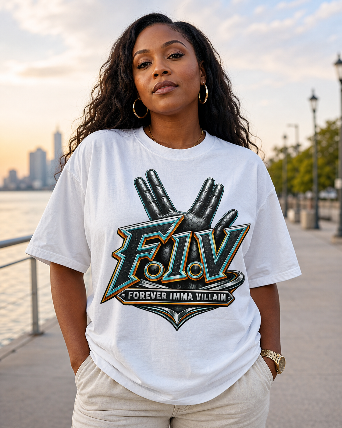 F.I.V. Signature Crest Premium Soft Tee