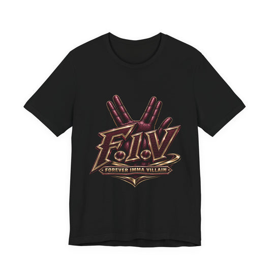 F.I.V. Burgundy Royalty Premium Soft Tee
