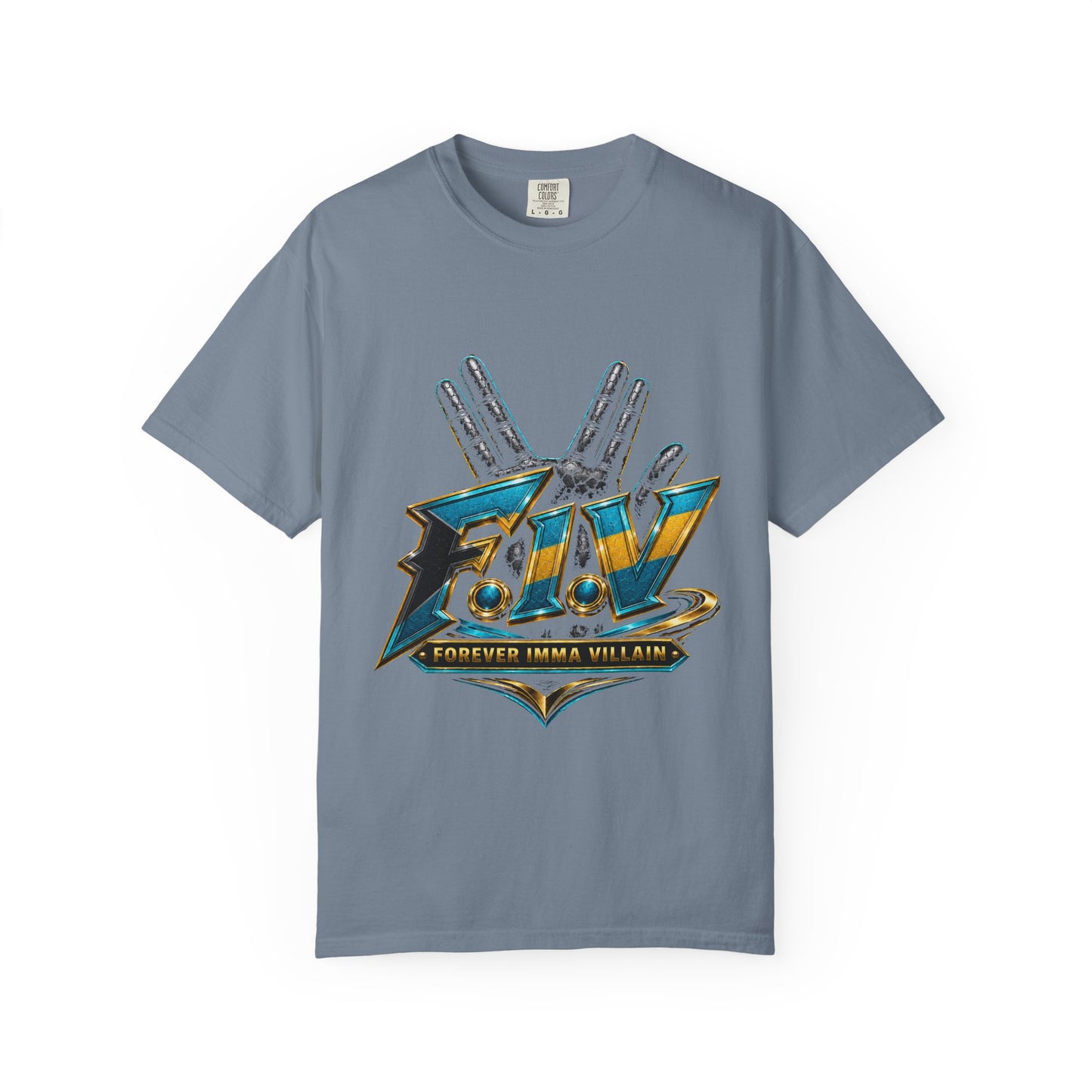 F.I.V. Island Gold Heavyweight Garment-Dyed Tee