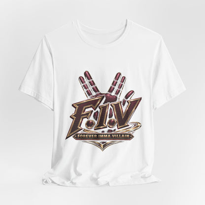 F.I.V. Burgundy Royalty Premium Soft Tee