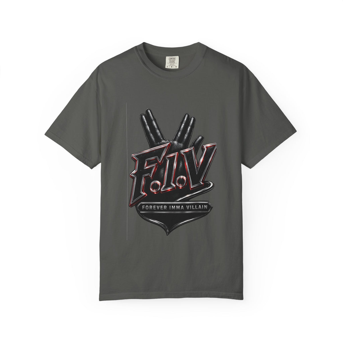 F.I.V. Crimson Edge Heavyweight Garment-Dyed Tee