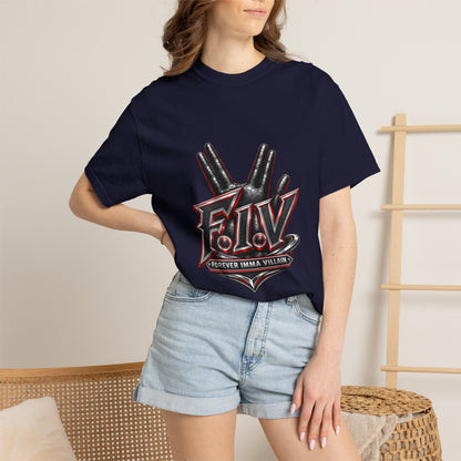 F.I.V. Redline Heavyweight Garment-Dyed Tee