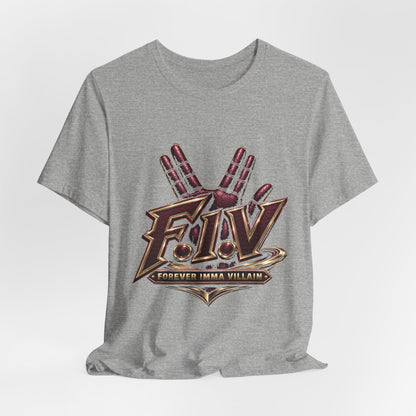 F.I.V. Burgundy Royalty Premium Soft Tee