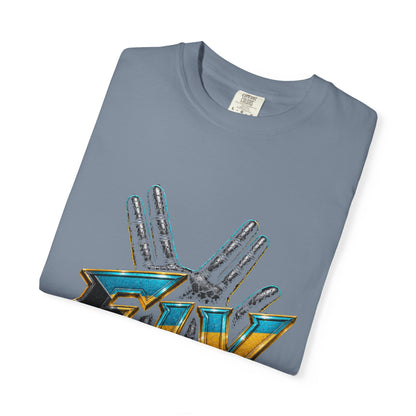 F.I.V. Island Gold Heavyweight Garment-Dyed Tee