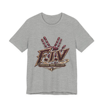 F.I.V. Burgundy Royalty Premium Soft Tee