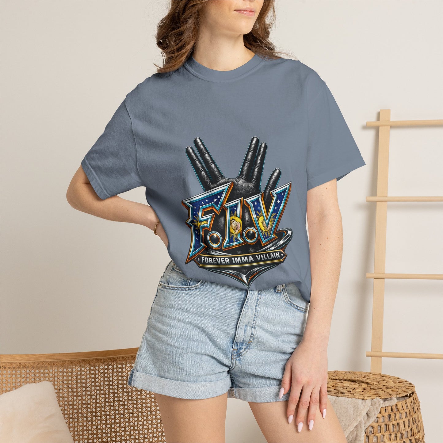 F.I.V. Filipino Heritage Heavyweight Garment-Dyed Tee