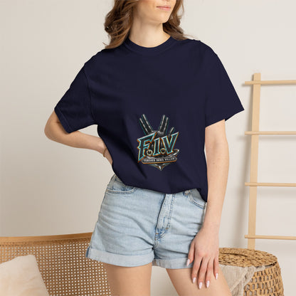 F.I.V. Signature Core Heavyweight Garment-Dyed Tee