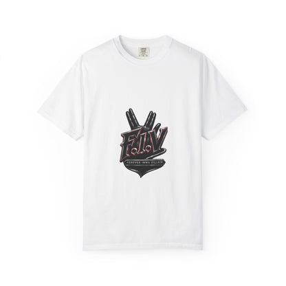 F.I.V. Crimson Edge Heavyweight Garment-Dyed Tee