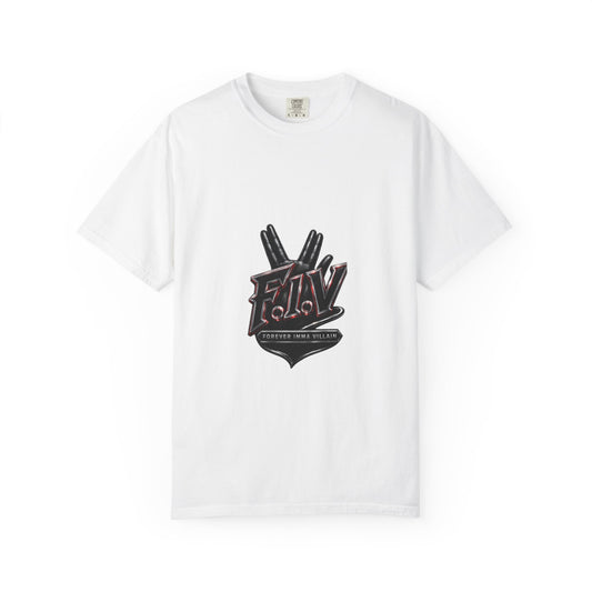 F.I.V. Crimson Edge Heavyweight Garment-Dyed Tee