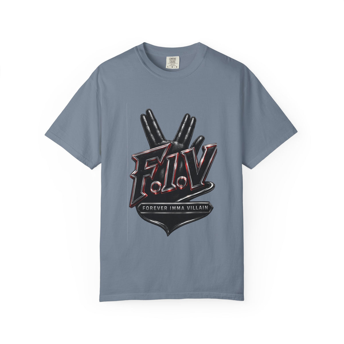 F.I.V. Crimson Edge Heavyweight Garment-Dyed Tee