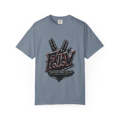 F.I.V. Crimson Edge Heavyweight Garment-Dyed Tee