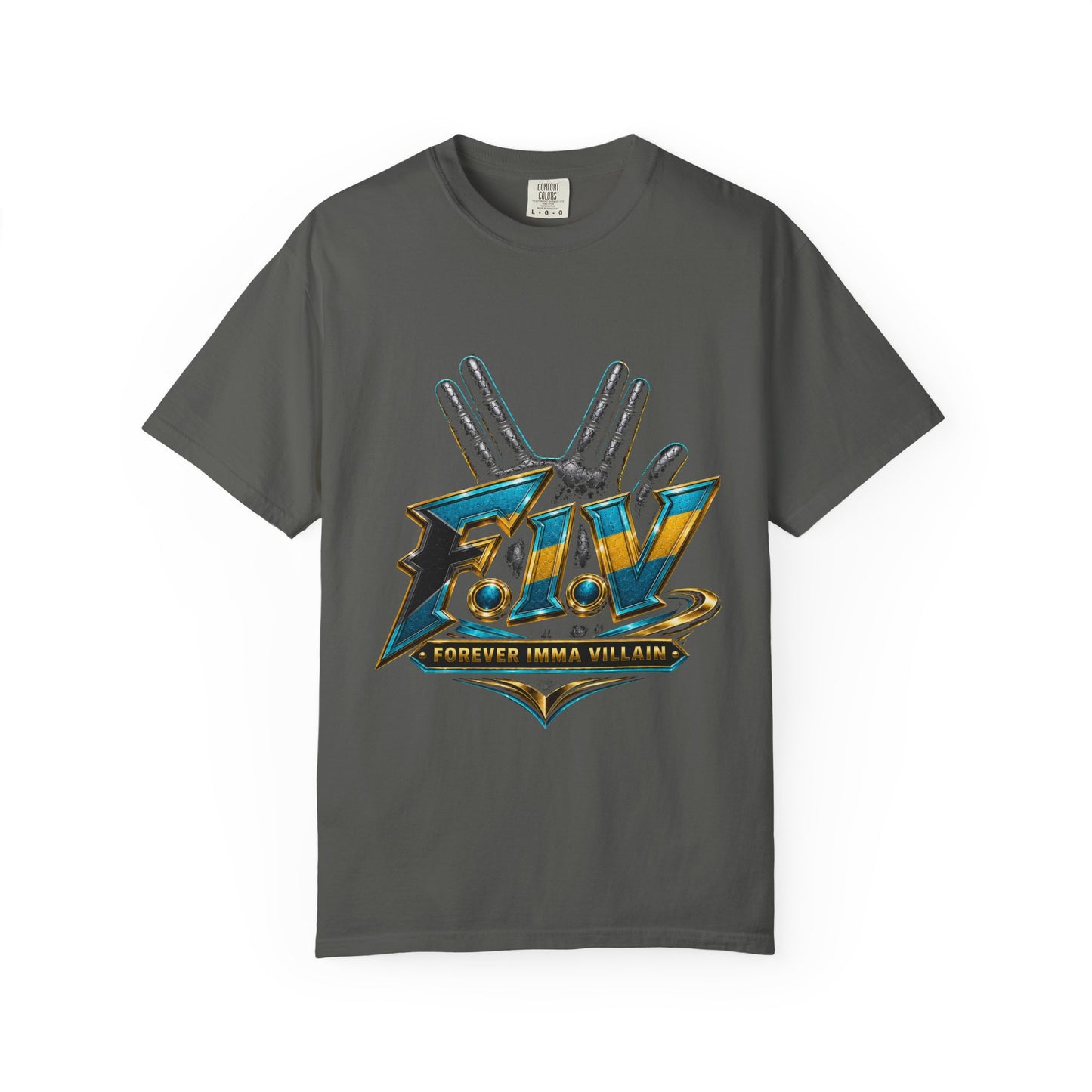 F.I.V. Island Gold Heavyweight Garment-Dyed Tee