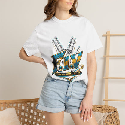 F.I.V. Island Gold Heavyweight Garment-Dyed Tee