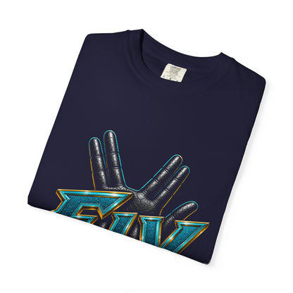 F.I.V. Aqua Crown Heavyweight Garment-Dyed Tee