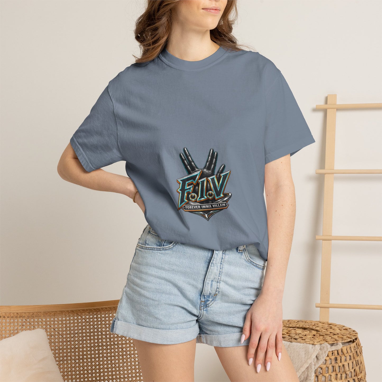 F.I.V. Signature Core Heavyweight Garment-Dyed Tee